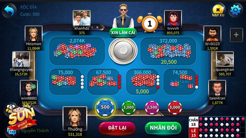 Cách chơi bài cào sunwin - Cách tính nút 0–9 và ví dụ